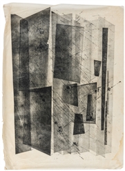  BERTOIA, Harry (American, 1915-1978). Untitled. 1941. Monop...