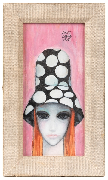  KEANE, Margaret (American, 1927-2022). Untitled (Polka Dot ...