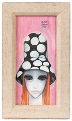  KEANE, Margaret (American, 1927-2022). Untitled (Polka Dot ...