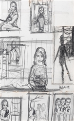  KEANE, Margaret (American, 1927-2022). Untitled (Storyboard...