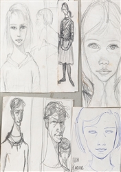  KEANE, Margaret (American, 1927-2022). Untitled (Reference ...