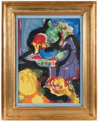  HOFMANN, Hans (German/American, 1880-1966). Untitled. 1946....
