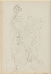 BELLMER, Hans (German, 1902-1975). Study for Marquis de Sad...