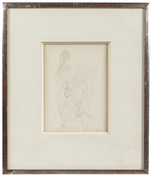  BELLMER, Hans (German, 1902-1975). Study for Marquis de Sad...