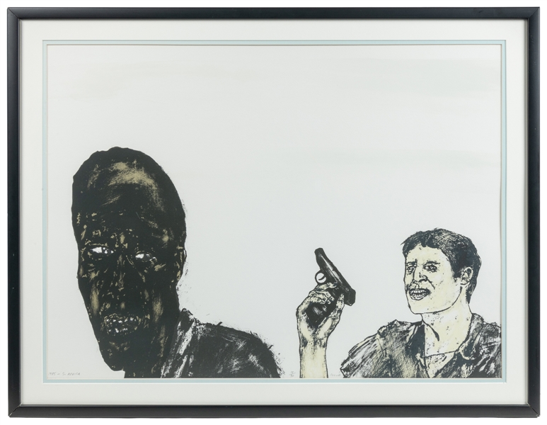 GOLUB, Leon (American, 1922-2004). South Africa. 1985. Colo...