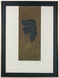  MOTHERWELL, Robert (American, 1915-1991). Primal Sign III. ...