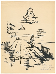  WATSON, Bob (American, 20th century). Untitled. 1957. Monop...