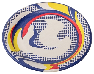  LICHTENSTEIN, Roy (American, 1923-1997). Paper Plate and Cu...