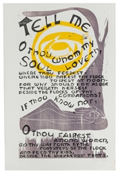 BAK, Hedi (American, 1927-2010). The Song of Songs. Portfolio of 30 Original Woodcuts. 