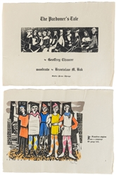  BAK, Bronislaw M. (American, 1922-1981). The Pardoners Tal...