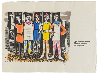  BAK, Bronislaw M. (American, 1922-1981). The Pardoner's Tal...