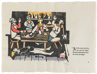  BAK, Bronislaw M. (American, 1922-1981). The Pardoner's Tal...