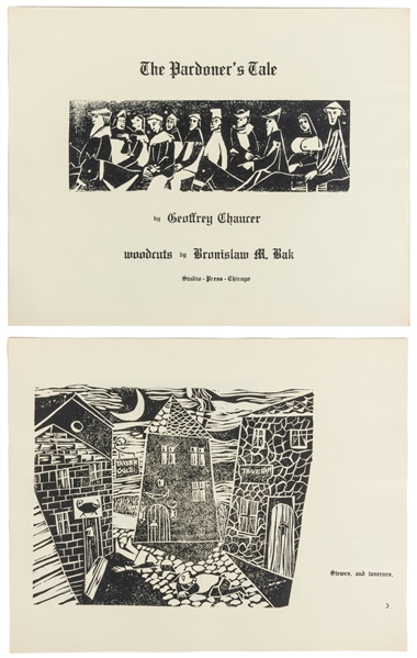  BAK, Bronislaw M. (American, 1922-1981). The Pardoners Tal...