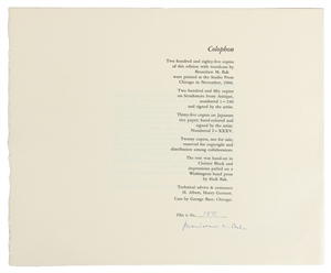  BAK, Bronislaw M. (American, 1922-1981). The Pardoner's Tal...