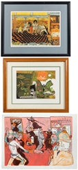  COLESCOTT, Warrington (American, 1921-2018). Three works. T...