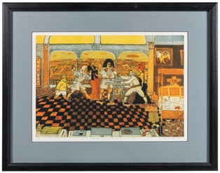  COLESCOTT, Warrington (American, 1921-2018). Three works. T...