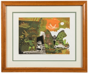  COLESCOTT, Warrington (American, 1921-2018). Three works. T...