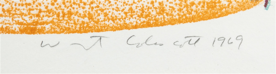  COLESCOTT, Warrington (American, 1921-2018). Three works. T...