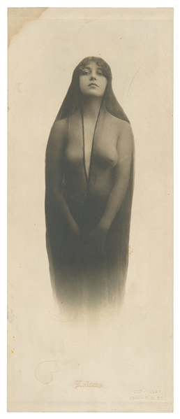  ARTIST UNKNOWN (American, 20th century). KALOMA. Silver gel...