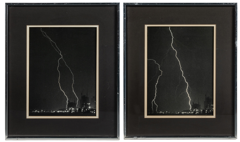  Hauser, Greg (American, 20th century). Pair of Lightning St...