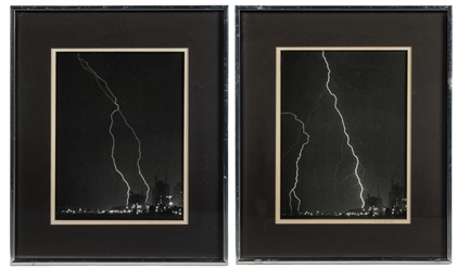  Hauser, Greg (American, 20th century). Pair of Lightning St...