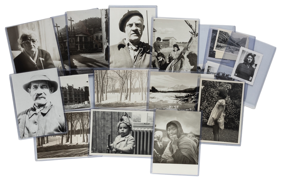  [PHOTOGRAPHY]. MAIER, Vivian (American, 1926-2009). Group o...