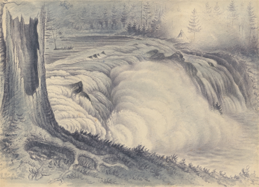  HUYGHUE, Samuel Douglas Smith (Canadian, 1815-1891). Untitl...