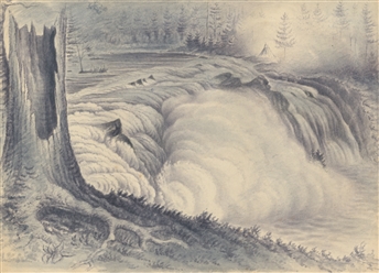  HUYGHUE, Samuel Douglas Smith (Canadian, 1815-1891). Untitl...