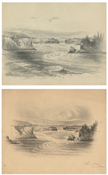  HUYGHUE, Samuel Douglas Smith (Canadian, 1815-1891). Lower ...