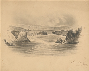  HUYGHUE, Samuel Douglas Smith (Canadian, 1815-1891). Lower ...