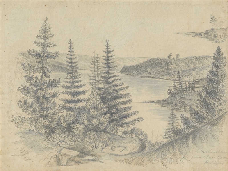  HUYGHUE, Samuel Douglas Smith (Canadian, 1815-1891). The No...