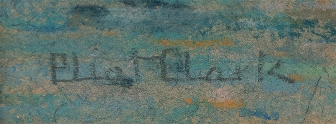  CLARK, Eliot Candee (American, 1883-1980). Waterfront. 1903...