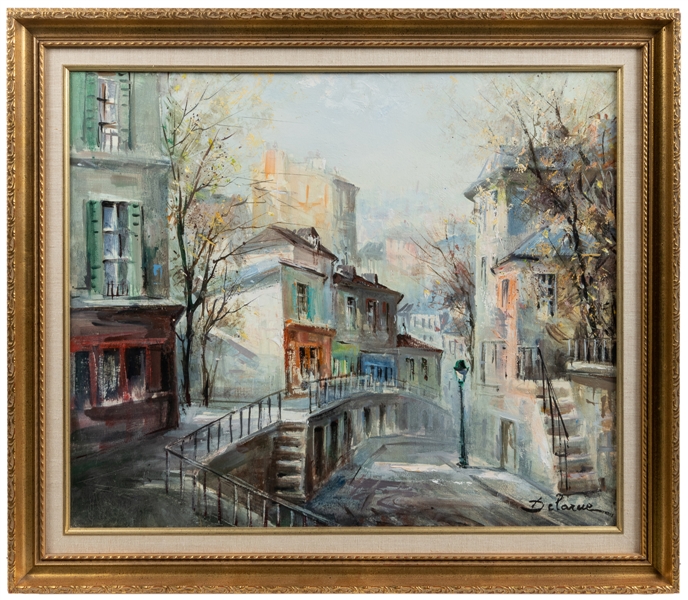  DELARUE, Lucien (French, 1925-2011). Untitled. Circa 1980s....