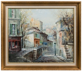  DELARUE, Lucien (French, 1925-2011). Untitled. Circa 1980s....