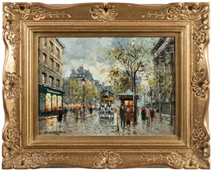  BLANCHARD, Antoine (French, 1910-1988). Paris. (La Madelain...