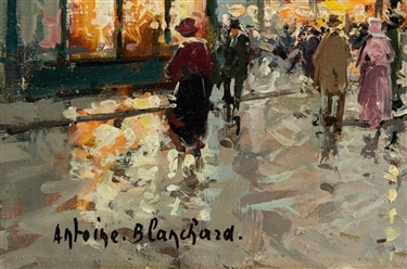  BLANCHARD, Antoine (French, 1910-1988). Paris. (La Madelain...