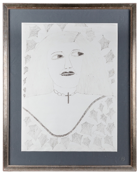  GODIE, Lee (American, 1908-1994). Woman with Cross Pendant....