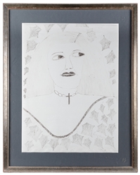  GODIE, Lee (American, 1908-1994). Woman with Cross Pendant....