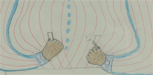  WALKER, Inez Nathaniel (American 1911-1990). Untitled. Fema...