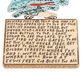  FINSTER, Howard (American, 1916-2001). Angel, #17,318. 1991...