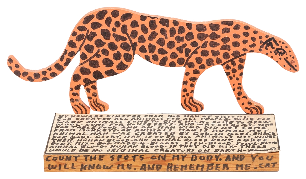  FINSTER, Howard (American, 1916-2001). Cheetah #13,694. 199...