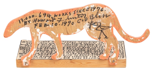  FINSTER, Howard (American, 1916-2001). Cheetah #13,694. 199...