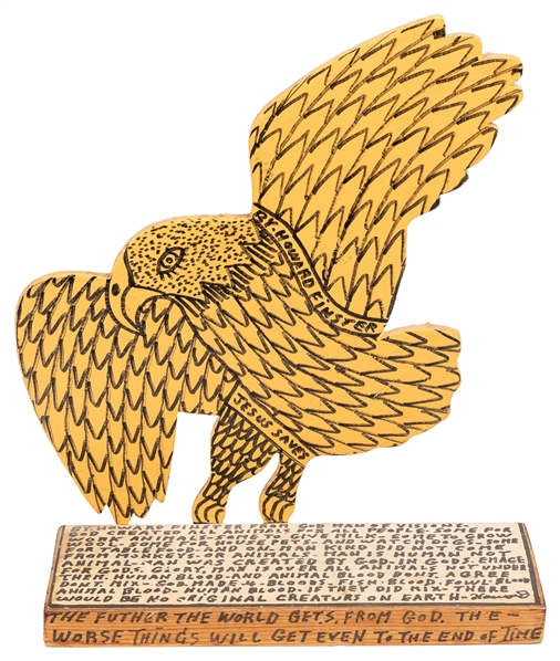  FINSTER, Howard (American, 1916-2001). Eagle, #18,599. 1991...