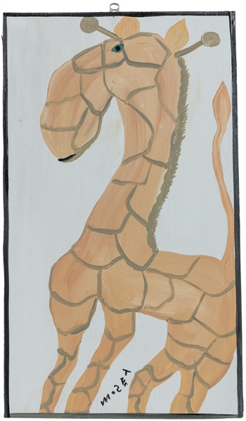  TOLLIVER, Mose (American, 1920-2006). Untitled. (Giraffe). ...