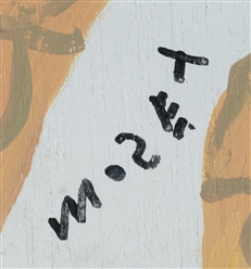  TOLLIVER, Mose (American, 1920-2006). Untitled. (Giraffe). ...