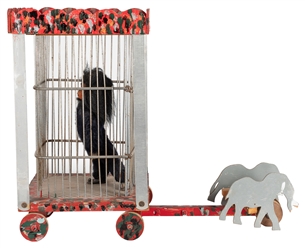  [CIRCUS] [FOLK ART] A Complete Folk Art Circus with Rides, ...