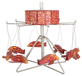  [CIRCUS] [FOLK ART] A Complete Folk Art Circus with Rides, ...