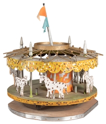  [CIRCUS] [FOLK ART] A Complete Folk Art Circus with Rides, ...