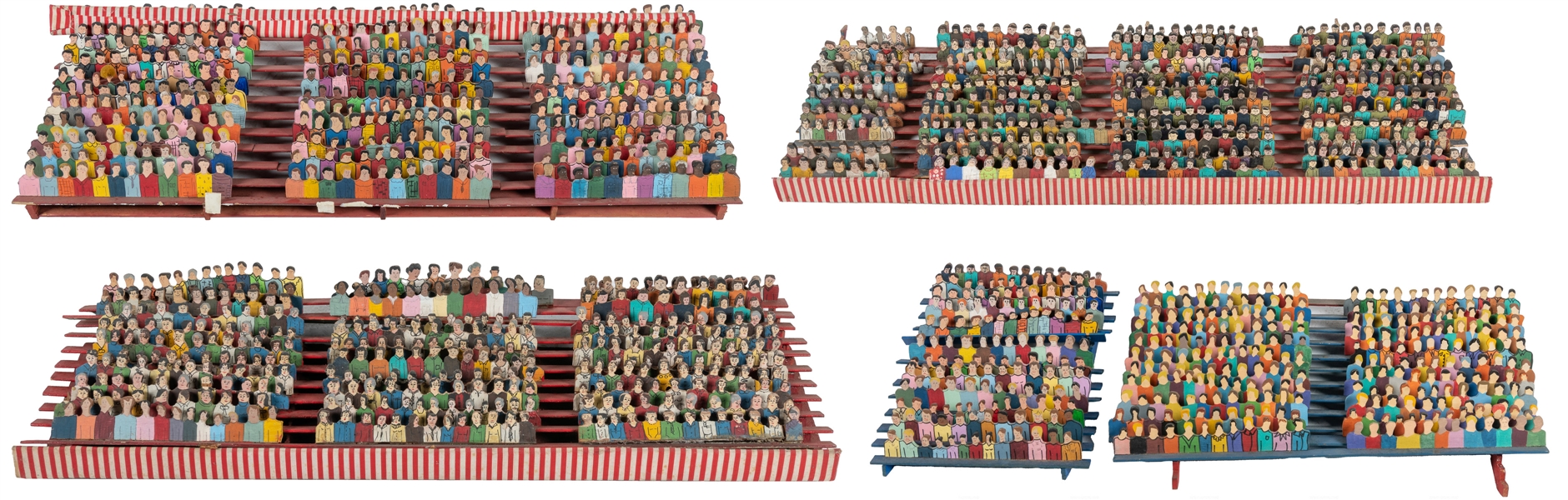  ZWEIFEL, John (American, 1937-2021). Large Group of Miniatu...