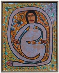  PIERRE LOUIS, Prosper (Haitian, 1947-1996). Two Untitled Fi...